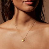 SATYA NG66-09-L18 Radiate Love Sun necklace