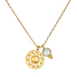 SATYA NG66-09-L18 Radiate Love Sun necklace